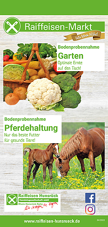 Bodenproben Garten, Pferdeweide